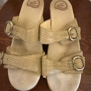 Dansko Leather‎ Clogs Taupe Sophie 2025 Size 41 (Womens 11)